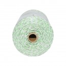 Rola fir verde-alb fi 3mm 6x0.3mm SS 0.31 Ohm/m, 500m gard electric Breckner Germany