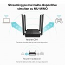 Router wireless gigabit ac1200 archer c64 tp-link