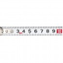 Ruleta metalica 3mx16mm, galben negru