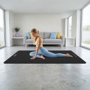 Saltea 190x115cm grosime 2cm negru rebel active