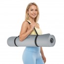 Saltea 200x90cm grosime 1cm gri rebel active