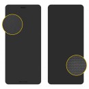 Saltea 200x90cm grosime 1cm negru rebel active