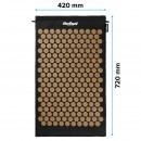 Saltea presopunctura cu perna 72x42 cm eco rebel active
