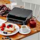 Sandwich maker 2 in 1 ad 3070 negru adler