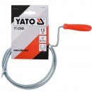 Sarpe pentru desfundat tevi Yato YT-25000, diametru 5mm, lungime 1.5 m