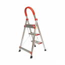 Scara aluminiu pliabila, 3 trepte antiderapante, inaltime 68cm, sarcina maxima 130Kg