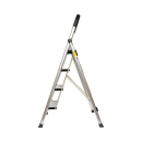 Scara aluminiu pliabila, 4 trepte antiderapante, inaltime 143cm, sarcina maxima 150Kg Crownman
