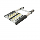 Scara aluminiu telescopica 3.8m, 13 trepte antiderapante, sarcina maxima 150Kg Crownman