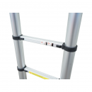 Scara aluminiu telescopica 3.8m, 13 trepte antiderapante, sarcina maxima 150Kg Crownman