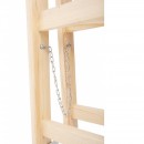 Scara din lemn dubla Strend Pro Basic 2x6 trepte, maxim 150Kg