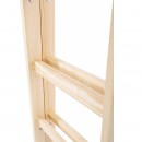 Scara din lemn dubla Strend Pro Basic 2x6 trepte, maxim 150Kg