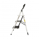 Scara metalica pliabila, 3 trepte cauciuc antiderapant, inaltime 127cm, sarcina maxima 150Kg Crownman