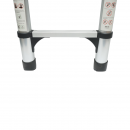 Scara telescopica aluminiu 2.9m, 10 trepte antiderapante, sarcina maxima 150kg Breckner Germany