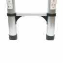 Scara telescopica aluminiu 5.1m, 14 trepte antiderapante, sarcina maxima 150kg Breckner Germany