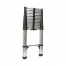Scara telescopica aluminiu 6.2m, 16 trepte antiderapante, sarcina maxima 150kg Breckner Germany