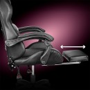 Scaun gaming gx-150 negru led masaj kruger&matz
