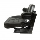 Scaun negru pentru tractor U-445, U-650 cu reglaj triplu si amortizor