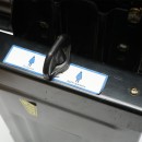 Scaun negru pentru tractor U-445, U-650 cu reglaj triplu si amortizor