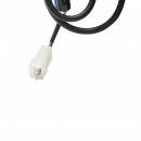 Scaun pentru tractor, negru, reglabil cu cotiera, tetiera si suspensie aer 12-24V