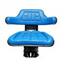 Scaun tractor albastru reglaj triplu cu amortizor UTB U-445 si U-650