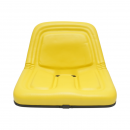 Scaun tractor galben John Deere 320x490x320mm cod OEM TY15863, AM117924, B1AM117924, B1TY15863, AM103284, AM105898, AM39582, ET12564, MG675408, MG861683, TY15863, AM39582, AM103284, MG675408, MG861683