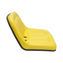 Scaun tractor galben John Deere 320x490x320mm cod OEM TY15863, AM117924, B1AM117924, B1TY15863, AM103284, AM105898, AM39582, ET12564, MG675408, MG861683, TY15863, AM39582, AM103284, MG675408, MG861683
