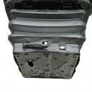Scaun universal cu centura de siguranta si cotiere, suspensie mecanica pentru tractor si utilaje industriale, stivuitor