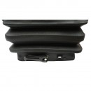 Scaun universal cu suspensie pe aer, reglabil pe inaltime si greutate 50-140Kg, cotiere si spatar rabatabil 50-90° pentru tractor, utilaje agricole, industriale, stivuitor