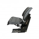 Scaun universal negru cu reglaj triplu si amortizor pentru tractor U-445