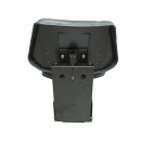 Scaun universal negru cu reglaj triplu si amortizor pentru tractor U-445