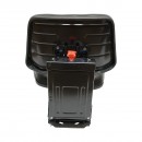 Scaun universal negru cu reglaj triplu si amortizor pentru tractor U-445