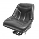 Scaun universal negru pentru tractor cu reglaj pe inaltime