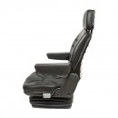 Scaun universal reglabil cu amortizor cotiere si tetiera pentru Tractor Forestier