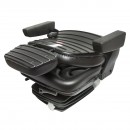 Scaun universal reglabil cu amortizor cotiere si tetiera pentru Tractor Forestier