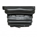 Scaun universal reglabil pe greutate 50-130Kg, cotiere si spatar rabatabil 50-90° pentru tractor, utilaje agricole, industriale, stivuitor