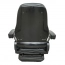 Scaun universal reglabil pe greutate 50-130Kg, cotiere si spatar rabatabil 55-89° pentru tractor, utilaje agricole, industriale, stivuitor