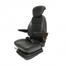 Scaun universal reglabil pentru tractor cu centura de siguranta, cotiere si suspensie 800x610mm