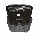 Scaun universal reglabil pentru tractor cu centura de siguranta, cotiere si suspensie mecanica 830x610mm