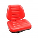 Scaun universal rosu cu reglaj triplu si amortizor pentru tractor U-445