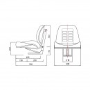 Scaun universal tractor 