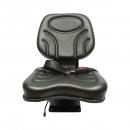 Scaun universal tractor negru reglabil cu centura de siguranta