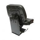 Scaun universal tractor negru reglabil cu centura de siguranta