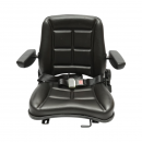 Scaun universal tractor sau stivuitor reglabil cu centura de siguranta si cotiere