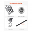 Scripete manual cu raport 5:1, Capacitate 500 kg, Lungime franghie 30.48 m, Otel