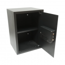 Seif mobila cu amprenta, alarma, inchidere electronica si 2 chei 500x350x310mm Breckner Germany