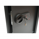 Seif mobila cu inchidere electronica si 2 chei 500x350x310mm Breckner Germany