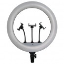 SELFIE RING LIGHT 55W CU TREPIED SI SUPORT 3 TELEFOANE