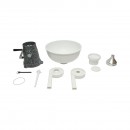 Separator smantana din lapte sau pentru degresat manual, recipient plastic 7L, capacitate 80 L/h