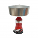 Separator smantana din lapte sau pentru degresat manuial, recipient aluminiu 5L, capacitate 80L/h