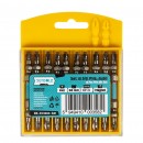 Set 10 biti impact dubli PH2 65mm Cr-V MAGNET, Detoolz